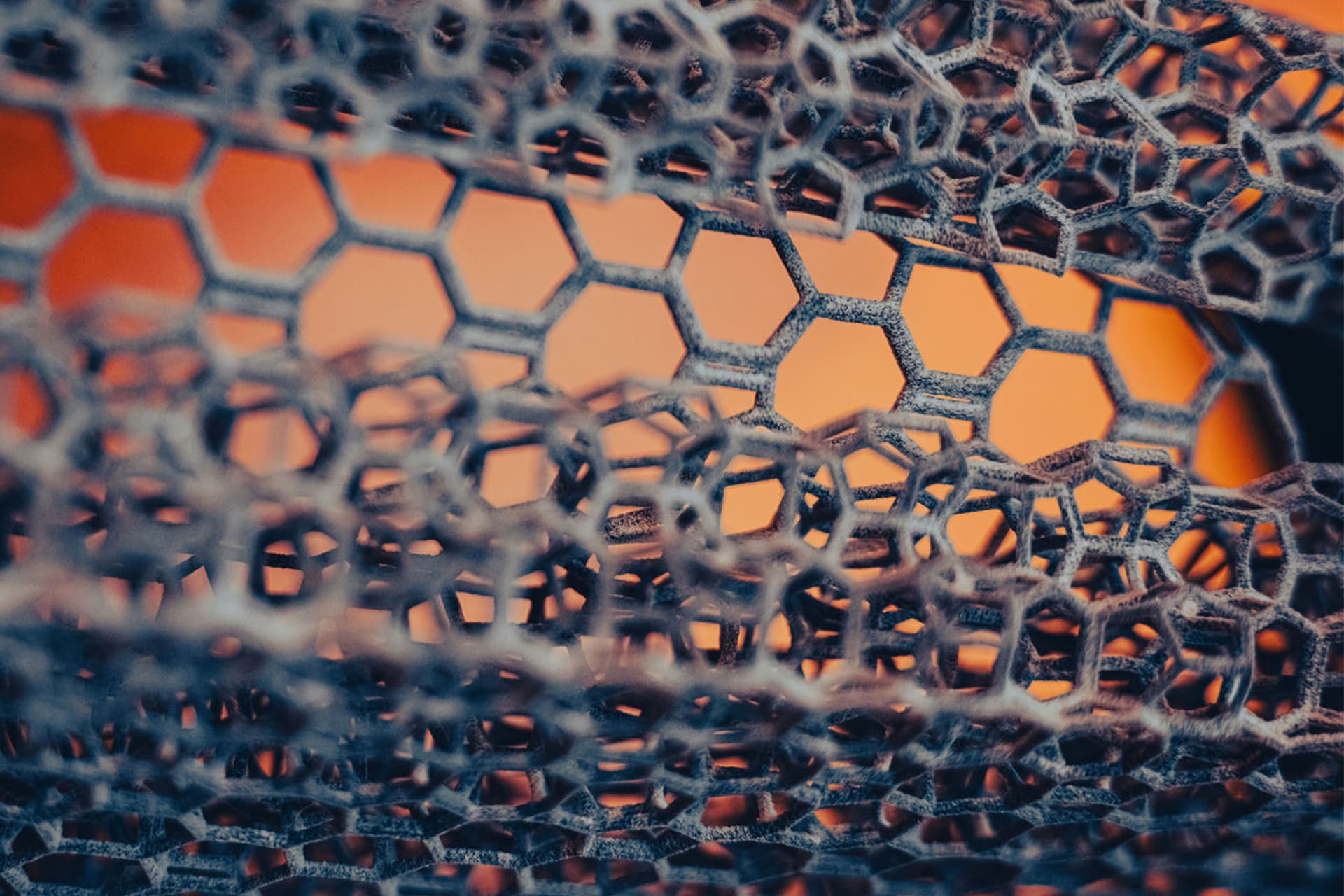 Close up of special material